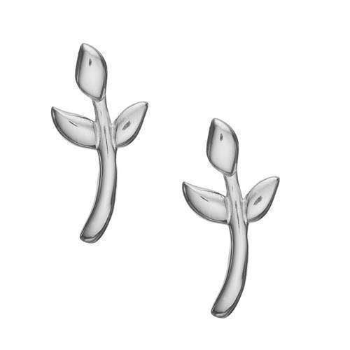 Image of Christina Collect 925 sterling sølv Lauret leafs lille laurbær kvist, model 671-S25
